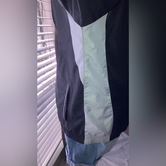 Adidas Men’s Clima Proof 100% Polyester Lightweight Black Windbreaker Jacket Lg - Picture 11 of 16